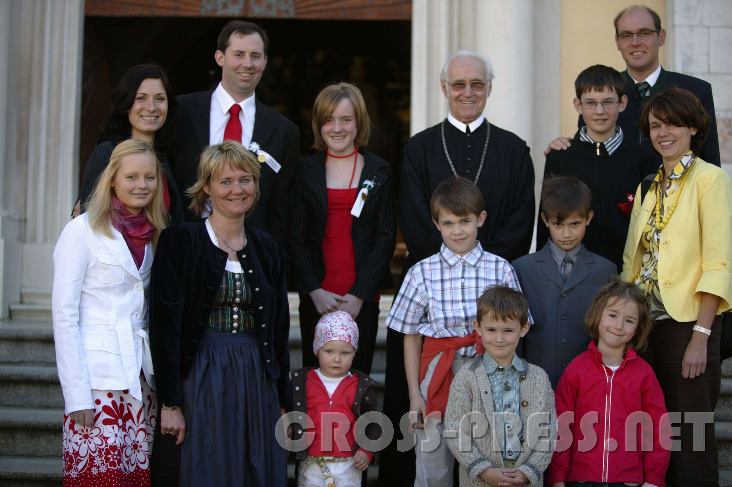 Firmung am 10.05.2008 mit den Äbten Heigl und Ellegast